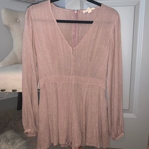 Dusty Rose Romper